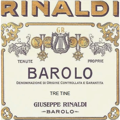 Giuseppe Rinaldi Barolo Tre Tine 2012 (12x75cl)