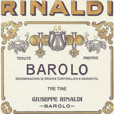 Giuseppe Rinaldi Barolo Tre Tine 2019 (6x75cl)