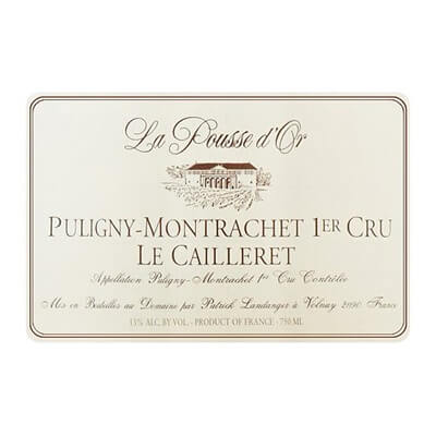 Pousse d'Or Puligny-Montrachet 1er Cru Le Cailleret 2017 (6x75cl)