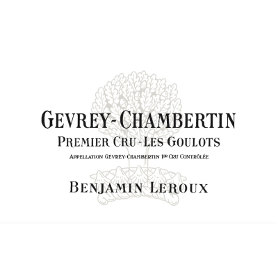 Benjamin Leroux Gevrey Chambertin 1er Cru Les Goulots 2017 (1x75cl)