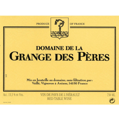 Domaine de la Grange Des Peres Vin de Pays de L'Herault 1992 (1x75cl)