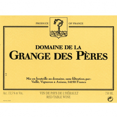 Domaine de la Grange Des Peres Vin de Pays de L'Herault 2013 (12x75cl)