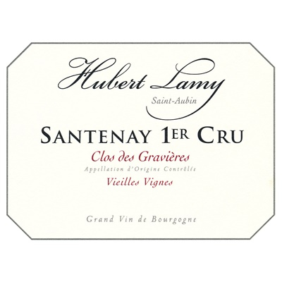 Hubert Lamy Santenay 1er Cru Clos des Gravieres VV 2017 (6x75cl)