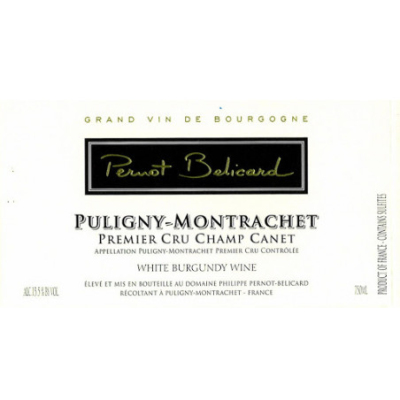 Pernot Belicard Puligny-Montrachet 1er Cru Champ Canet 2018 (1x75cl)