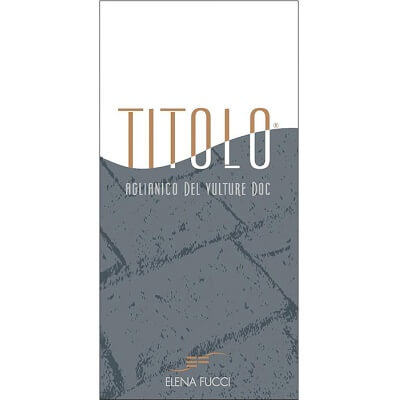 Elena Fucci Aglianico Vulture Titolo 2021 (12x75cl)