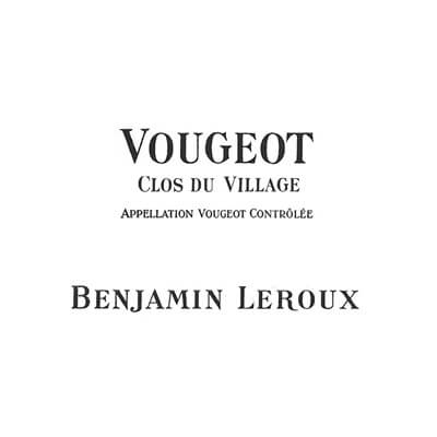 Benjamin Leroux Vougeot Clos du Village 2019 (6x75cl)