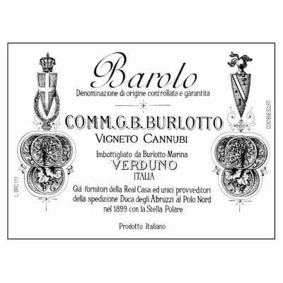 Burlotto Barolo Cannubi 2018 (1x75cl)