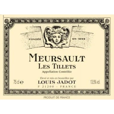 Louis Jadot Meursault Tillets 2015 (6x75cl)