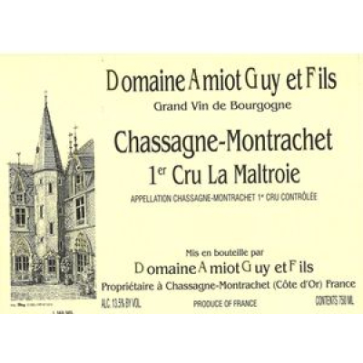 Guy Amiot Chassagne-Montrachet 1er Cru Maltroie Rouge 2021 (6x75cl)