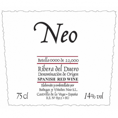 Neo Ribera del Duero Neo 2009 (6x75cl)