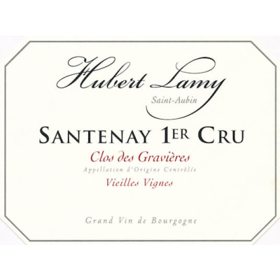 Hubert Lamy Santenay 1er Cru Clos des Gravieres Blanc 2021 (3x75cl)