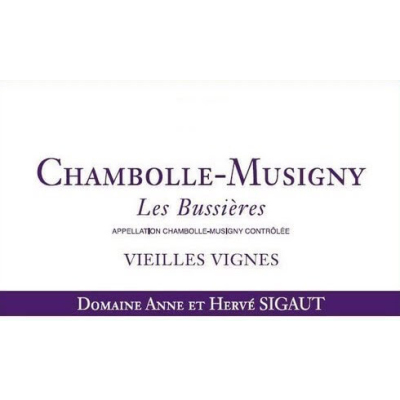 Anne et Herve Sigaut Chambolle-Musigny 1er Cru Bussieres 2020 (1x75cl)