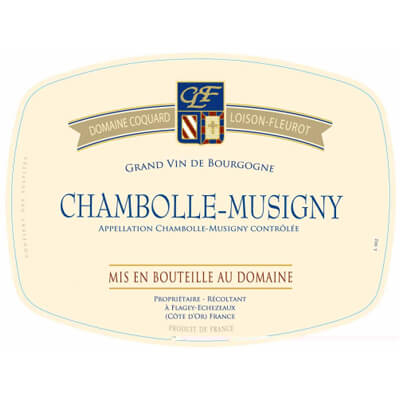 Coquard Loison-Fleurot Chambolle-Musigny 2018 (1x75cl)