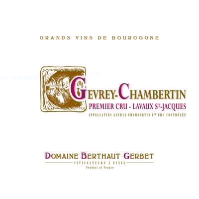 Berthaut Gevrey-Chambertin 1er Cru Lavaux-St-Jacques  2013 (1x150cl)