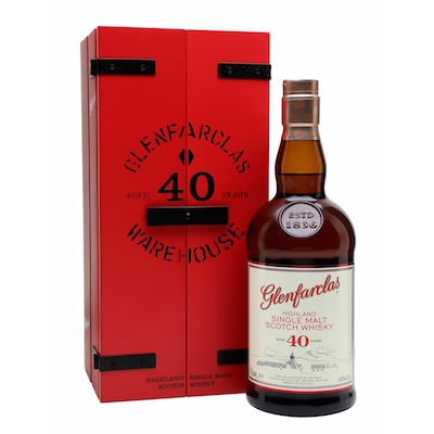 Glenfarclas 40YO Highland Single Malt Scotch Whisky (1x70cl)