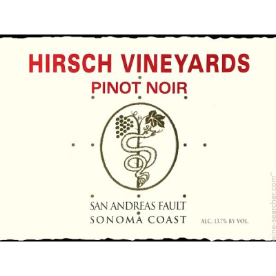 Hirsch Sonoma Coast Pinot Noir San Andreas Fault 2014 (12x75cl)