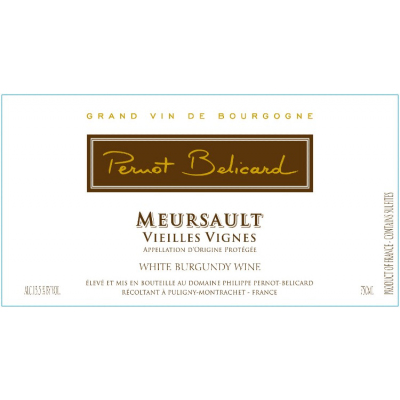 Pernot Belicard Meursault Vv 2016 (6x75cl)