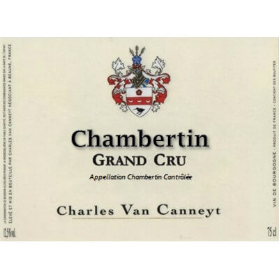 Charles Van Canneyt Chambertin Grand Cru 2023 (3x75cl)
