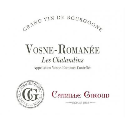 Camille Giroud Vosne-Romanee Les Chalandins 2020 (6x75cl)