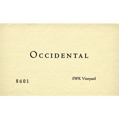 Occidental SWK Vineyard Pinot Noir 2021 (6x75cl)