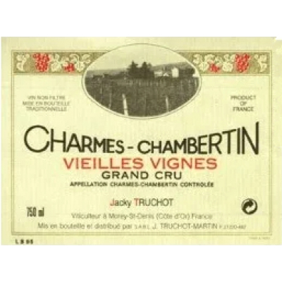 Jacky Truchot Charmes-Chambertin Grand Cru Vv 2002 (6x75cl)