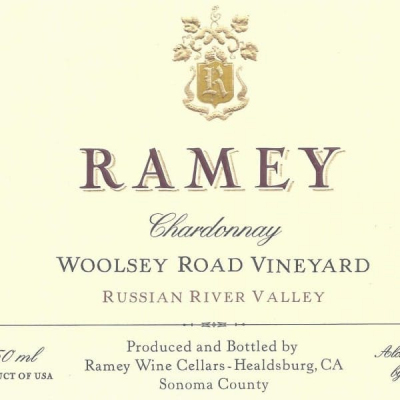 Ramey Woolsey Road Vineyard Chardonnay 2019 (6x75cl)