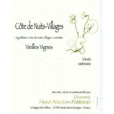 Henri Naudin-Ferrand Cote Nuits Villages Viola Odorata Vv 2018 (12x75cl)