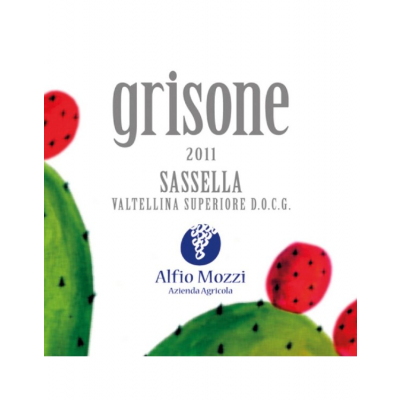 Alfio Mozzi Valtellina Superiore Sassella Grisone 2016 (6x75cl)