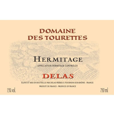 Delas Hermitage Domaine des Tourettes 2006 (12x75cl)