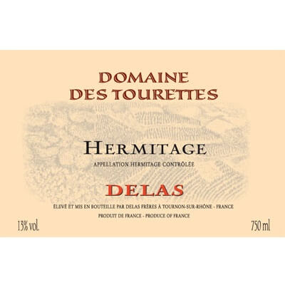 Delas Hermitage Domaine des Tourettes 2016 (1x75cl)