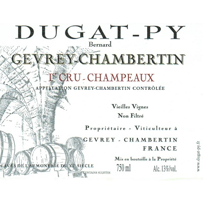 Bernard Dugat-Py Gevrey-Chambertin 1er Cru Les Champeaux 2018 (6x75cl)