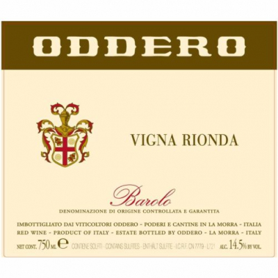 Oddero Barolo Vigna Rionda 2013 (1x150cl)