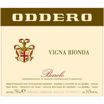 Oddero Barolo Vigna Rionda 2016 (1x150cl)