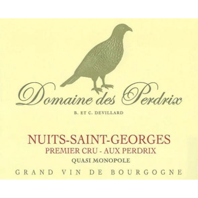 Pedrix Nuits-Saint-Georges 1er Cru Aux Pedrix 2019 (6x75cl)
