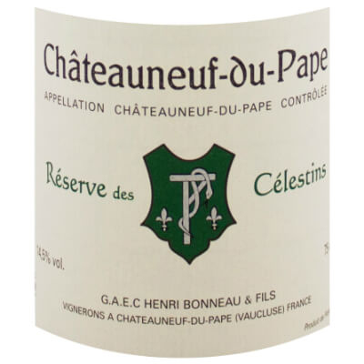 Henri Bonneau Chateauneuf-du-Pape Reserve des Celestins 2017 (12x75cl)