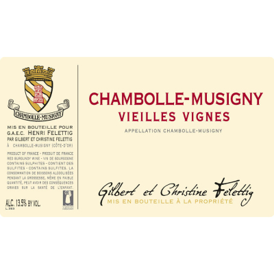 Felettig Chambolle-Musigny Vieilles Vignes 2022 (6x75cl)