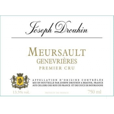 Joseph Drouhin Meursault Genevrieres 1er Cru 2018 (6x75cl)