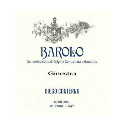Diego Conterno Barolo Ginestra 2013 (6x75cl)