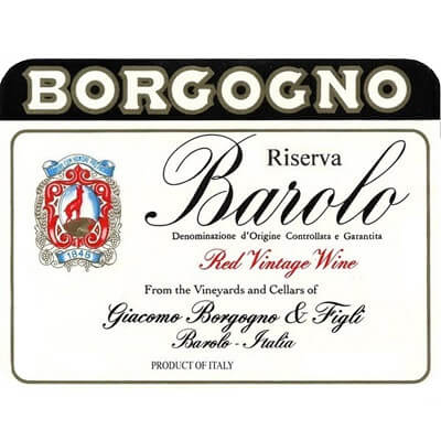 Giacomo Borgogno Barolo Riserva Cannubi 2013 (1x150cl)
