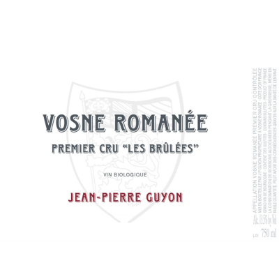 Guyon Vosne-Romanee 1er Cru Les Brulees 2021 (3x75cl)