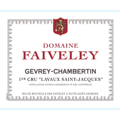 Faiveley Gevrey-Chambertin 1er Cru Lavaux St Jacques 2019 (6x75cl)