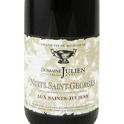 Julien Gerard Nuits-Saint-Georges Aux Saint Juliens 2019 (6x75cl)