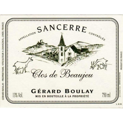 Gerard Boulay Sancerre Clos Beaujeu 2022 (12x75cl)