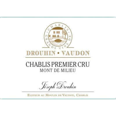 Joseph Drouhin (Drouhin Vaudon) Chablis 1er Cru Mont Milieu 2021 (6x75cl)