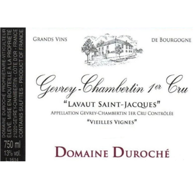 Duroche Gevrey-Chambertin 1er Cru Lavaut Saint Jacques Vv 2022 (3x75cl)