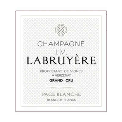 Labruyere Page Blanche Blanc de Blancs Grand Cru NV NV (6x75cl)