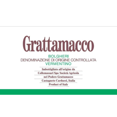 Grattamacco Bolgheri Vermentino Bianco 2022 (6x75cl)