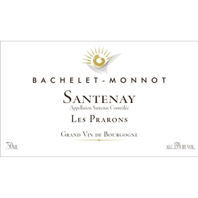 Bachelet-Monnot Santenay Les Prarons-Dessus 2020 (6x75cl)