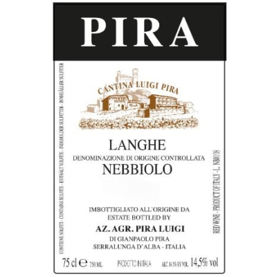 Luigi Pira Langhe Nebbiolo 2018 (12x75cl)