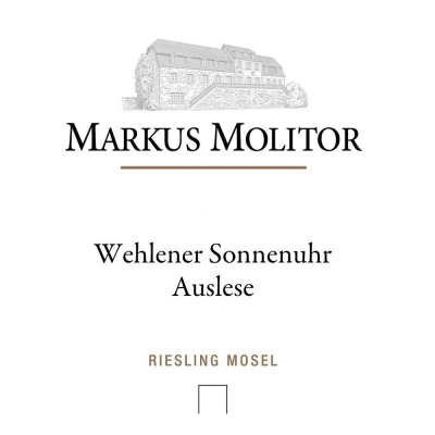 Markus Molitor Wehlener Sonnenuhr Riesling Auslese 2011 (12x75cl)